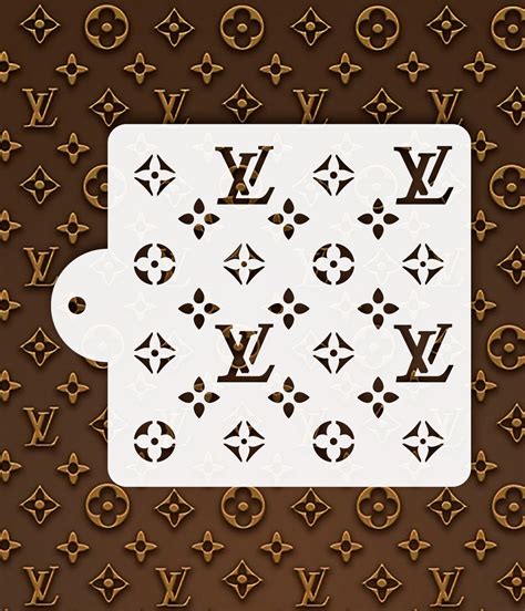 lv stencils for painting